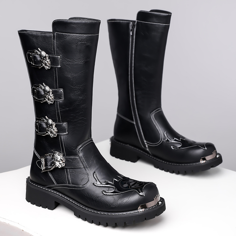 Botas Longas de Couro para Hom - Leatherwork Designs avaliação e preço
