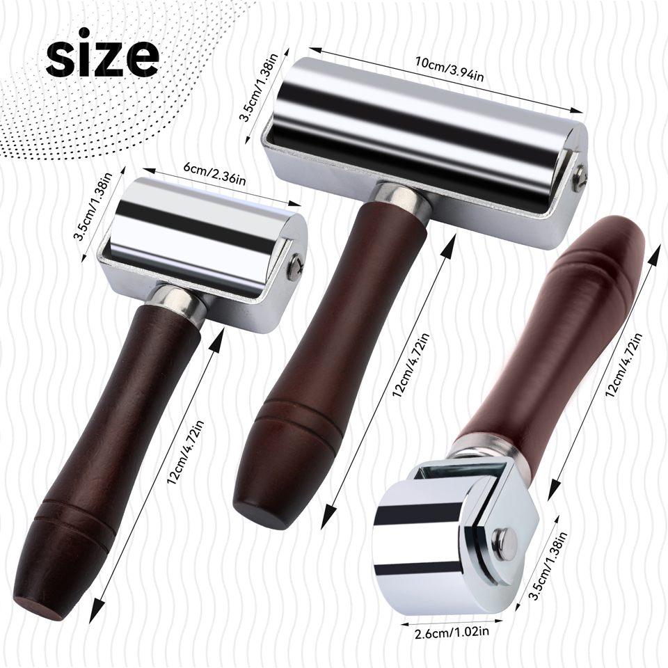 Rolo de Couro para Pressionar  - Leatherwork Hand Press avaliação e preço