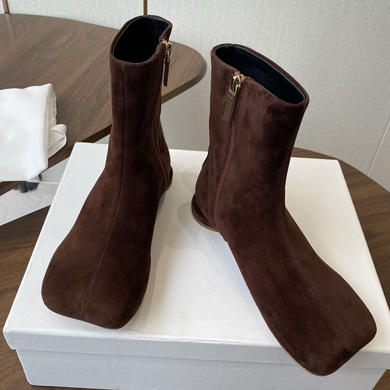 Chelsea botas femininas camurç - Leatherwork Designs avaliação e preço